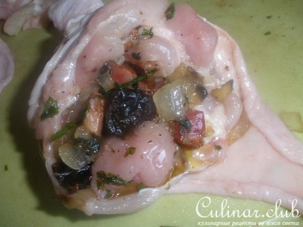 Куриные ножки фаршированные