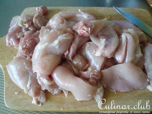 Tequila sunrise chicken, или Восход солнца с текилой и курочкой