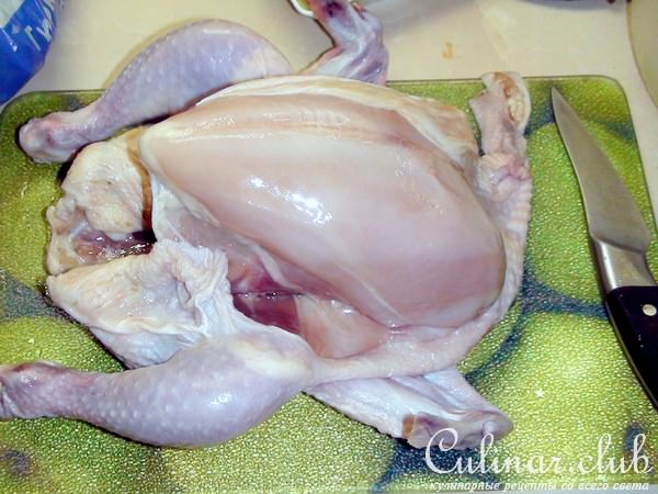 Домашние куриные колбаски.