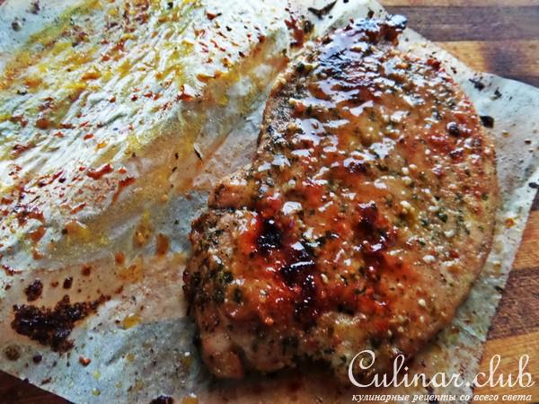 Тыквенные драники с пармезаном к курочке 
