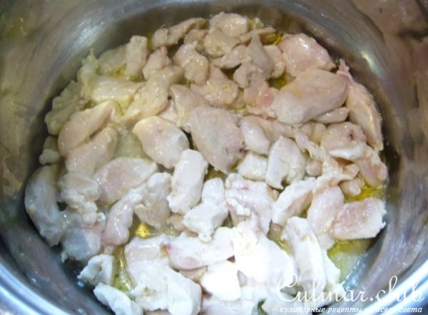 Карри из курицы с рисом 