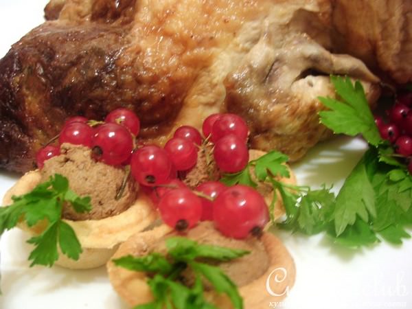 Курица фаршированная "не как всегда". Детям к празднику.