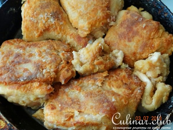 Ароматная курочка со сливочным картофелем