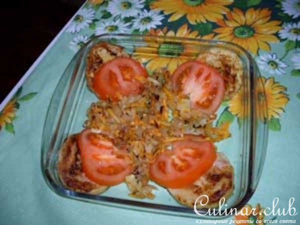 Курица с кабачками