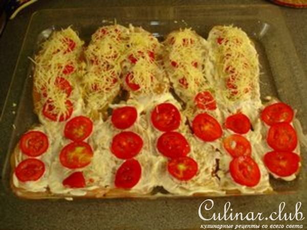 Куриные отбивные запеченные под шубкой