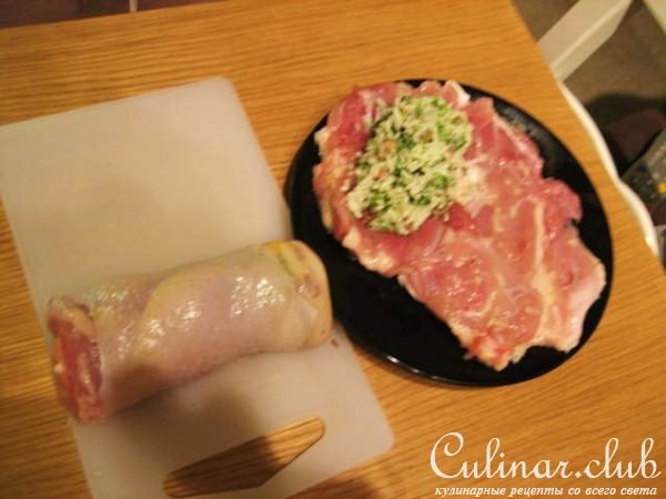 Куриный рулетик