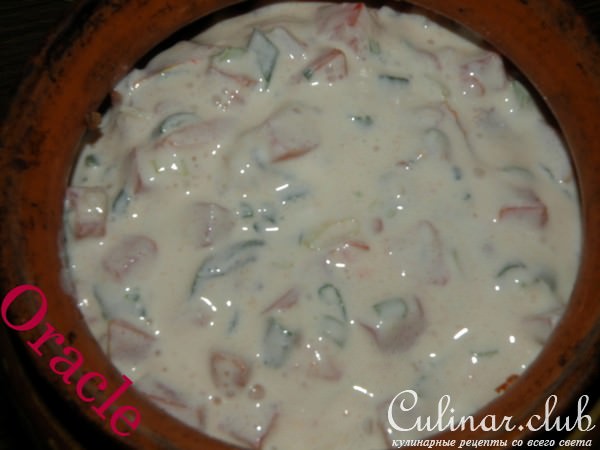 Курочка и гречка из печки в горшочке под соусами