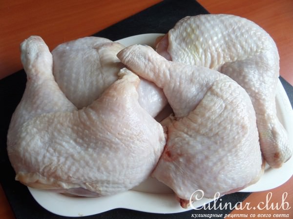 Куриные отбивные с картофельным пюре с сыром