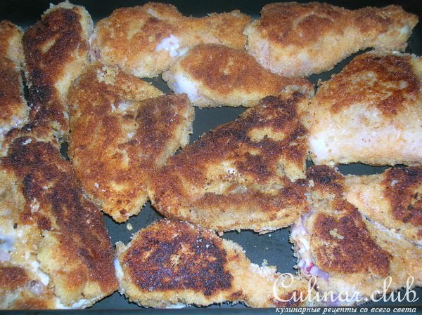 Цыпленок по-мэрилендски с соусом из помидоров конкассе