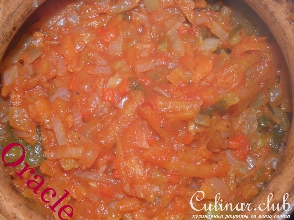 Курочка и гречка из печки в горшочке под соусами