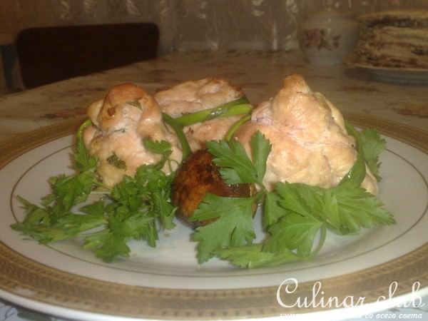 Куриные " мешочки"