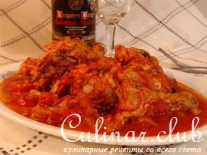 Курица Качатори (по-охотничьи)