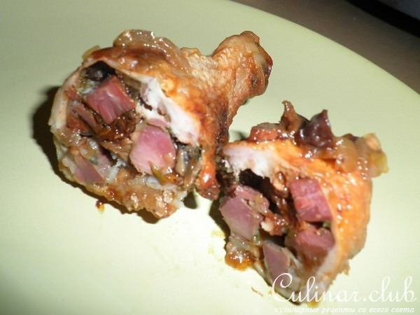 Куриные ножки фаршированные