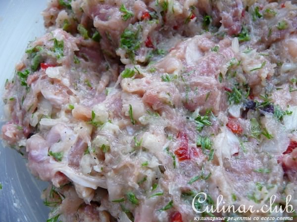 Люля - кебаб на укропной палочке (Кулинарный алфавит)
