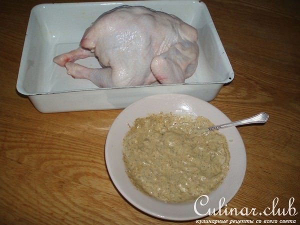 курочка из духовки