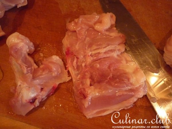 Курица , запечённая с овощами, с золотым пшеном за 25 минут