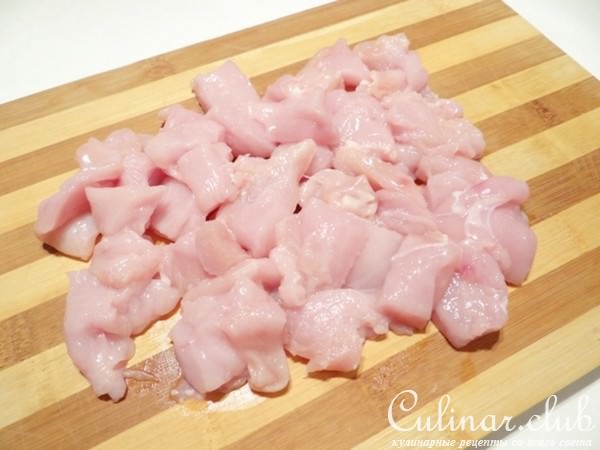 Куриное карри с арахисом 