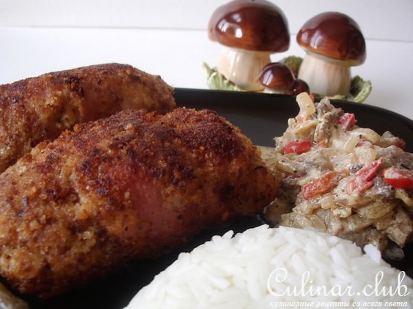 Куриные отбивные- очень гламурррррррные!