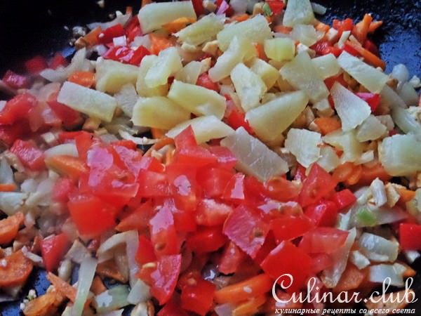 Курица в сезаме с овощами и рисом за 30 минут