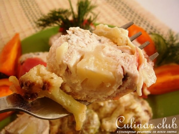 Рулики куриные на парУ….или "кордон-блю" по несчастью.