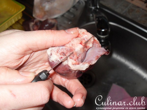 фаршированные сердечки