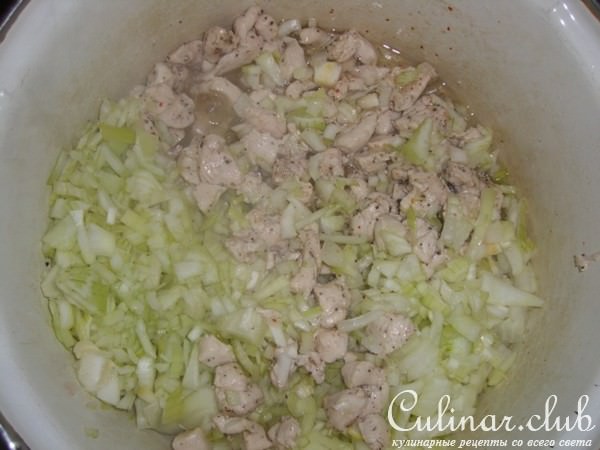 Плов рыжик с филе курицы