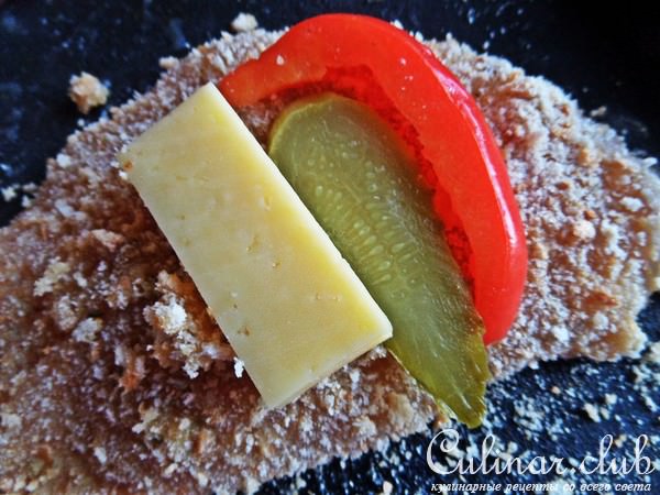 Куриные рулетики во фритюре