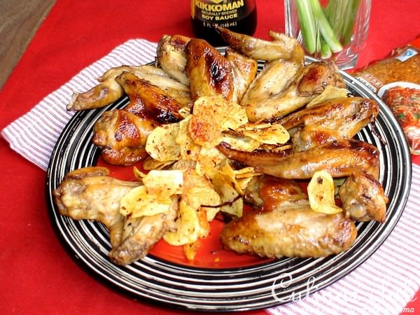 Куриные крылышки по – шанхайски и острая картошка