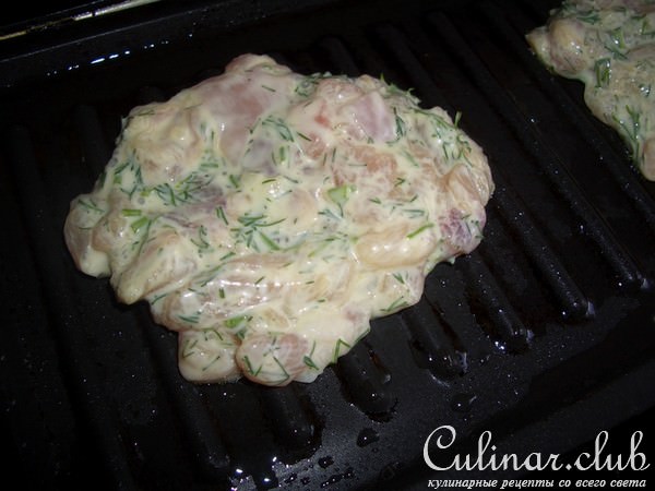 Рубленные отбивные из курицы