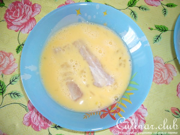 Рыба в ореховой панировке