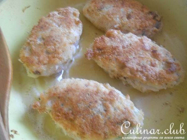 Картофельные пирожки с горбушей