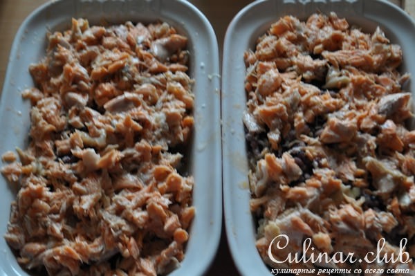 Рыбная запеканка с овощами,рисом и сырной корочкой.Для Феди к/ф "Кухня"