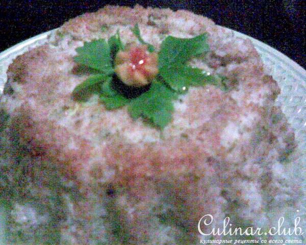 Рыбная запеканка с рисом (постная)