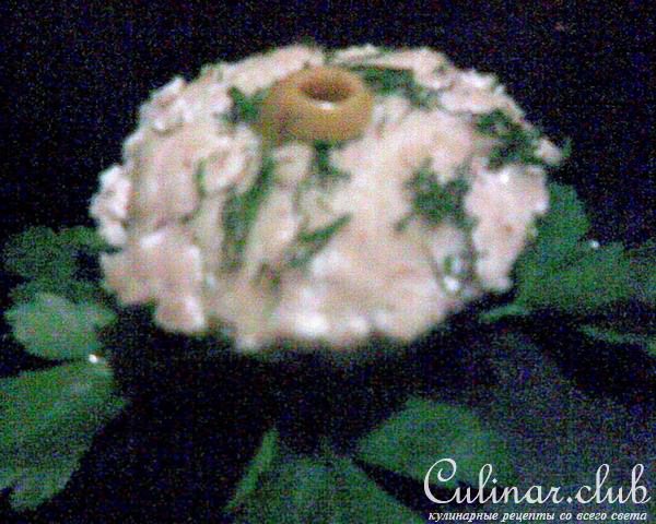 Рыбные маффины с фаршированными оливками (постные)