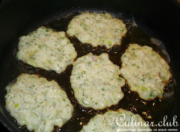 Рыбные лепёшечки