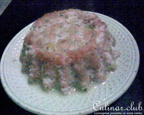 Рыбная запеканка с рисом (постная)