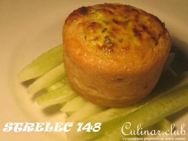 Суфле из нерки с картофелем и сыром.