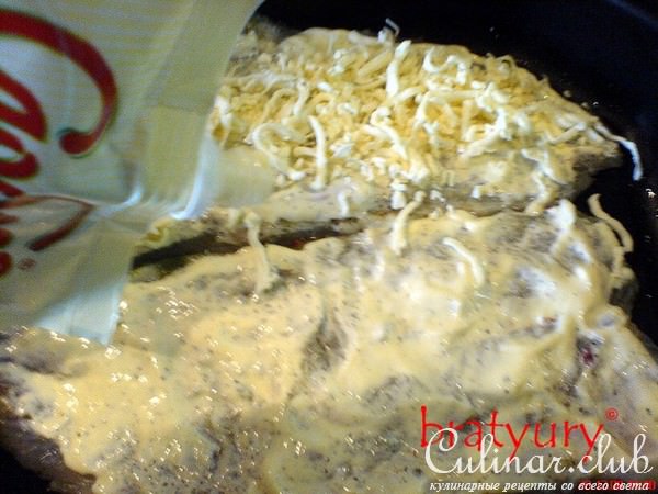 Пангасиус в духовке под сыром