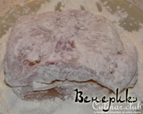 рыбное филе с ветчиной и сыром
