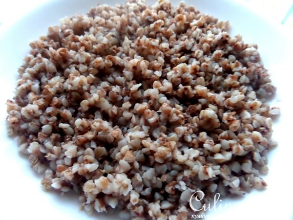 Гречка с ароматной печёнкой