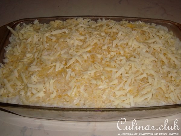 РИСОВЫЙ ПУДИНГ С КУРИНОЙ ПЕЧЕНЬЮ