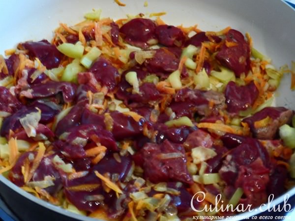 Рис с куриной печенью(обед выходного дня,для ленивых)