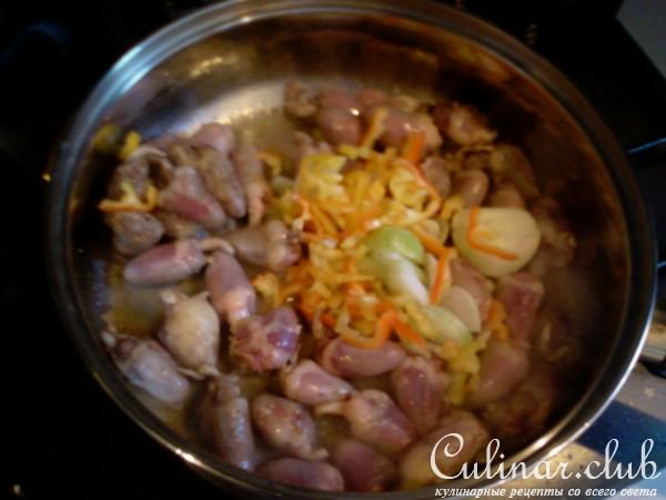 Быстрый "сердечный" ужин.