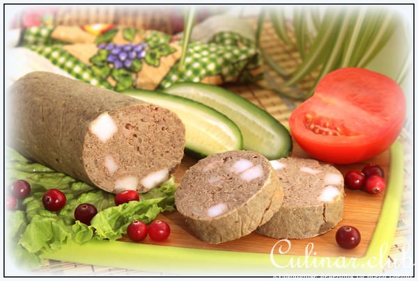 Печеночная колбаса в мультиварке (тест-драйв)
