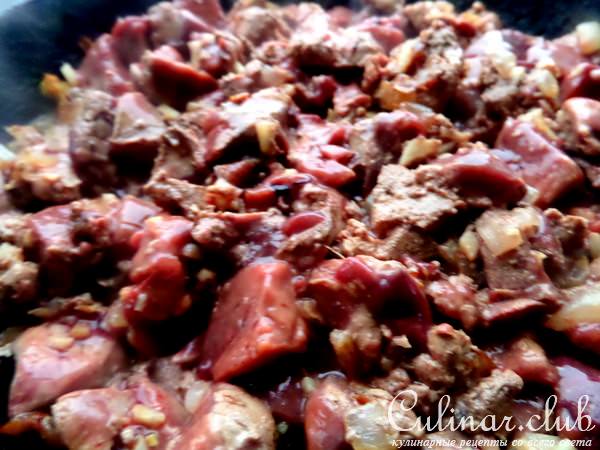 Гречка с ароматной печёнкой