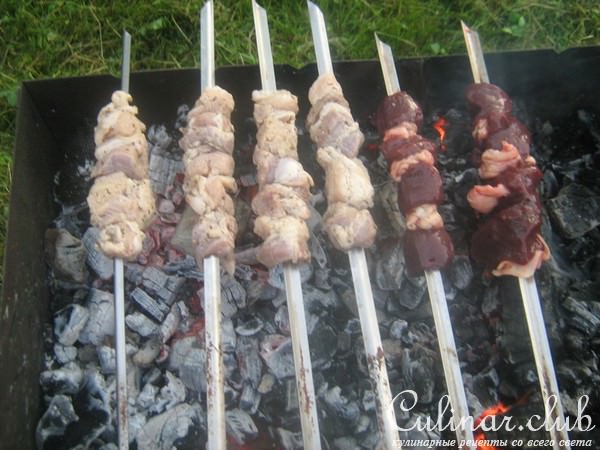 Джигар(шашлык из печени)