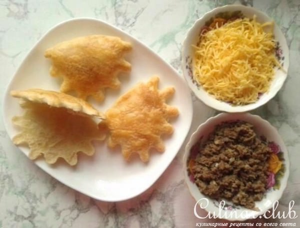 Закуска "Ракушки с чёрным жемчугом"