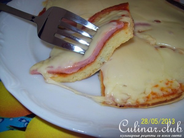 Пицца?!! Да вроде бы и не она.Быстро,вкусно,сытно.