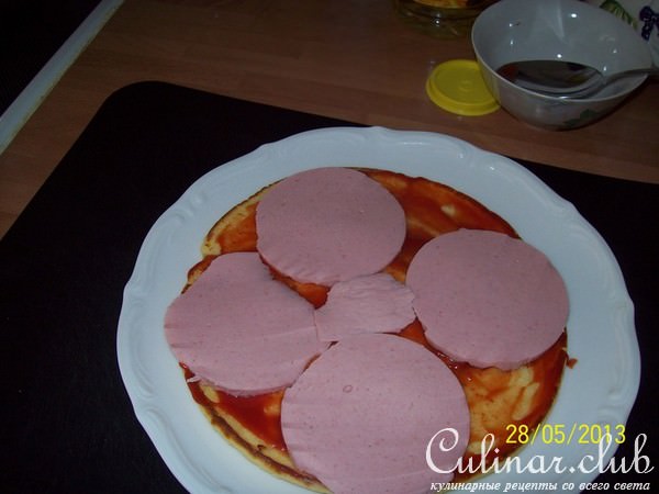 Пицца?!! Да вроде бы и не она.Быстро,вкусно,сытно.
