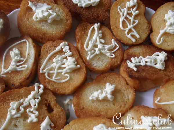 бутерброды со шпротами по-балтийски